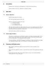 Preview for 6 page of BASETech VE89150P User Manual