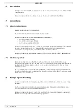 Preview for 26 page of BASETech VE89150P User Manual