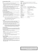 Preview for 2 page of BASETech VK-9010A Operating Instructions Manual