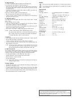 Preview for 4 page of BASETech VK-9010A Operating Instructions Manual