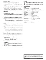 Preview for 8 page of BASETech VK-9010A Operating Instructions Manual