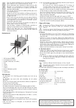 Preview for 2 page of BASETech ZD-928 Operating Instructions Manual