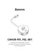 Baseus CAHUB-F01 User Manual предпросмотр