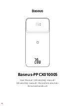 Baseus PPCX010005 User Manual preview