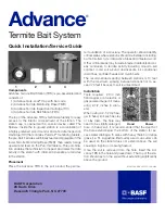 Preview for 1 page of BASF Advance TBS Quick Installation/Service Manual