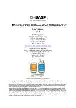 BASF EXACTUS IFA-5 User Manual preview