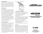 Preview for 2 page of BASF Vector Plasma Grill Instruction Manual