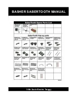 Preview for 21 page of Basher Sabertooth Instruction Manual