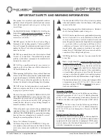 Предварительный просмотр 4 страницы Basic American LBT7174 Service Manual