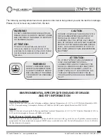 Preview for 7 page of Basic American Slide-W-I-D-E Zenith 9000APS Instructions For Use Manual