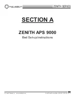 Preview for 8 page of Basic American Slide-W-I-D-E Zenith 9000APS Instructions For Use Manual