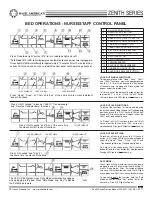 Preview for 16 page of Basic American Slide-W-I-D-E Zenith 9000APS Instructions For Use Manual