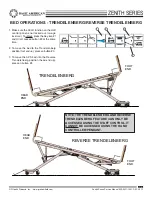 Preview for 18 page of Basic American Slide-W-I-D-E Zenith 9000APS Instructions For Use Manual