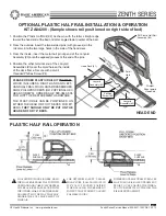 Preview for 21 page of Basic American Slide-W-I-D-E Zenith 9000APS Instructions For Use Manual