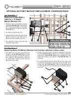 Preview for 33 page of Basic American Slide-W-I-D-E Zenith 9000APS Instructions For Use Manual