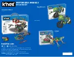 Предварительный просмотр 40 страницы Basic Fun knex 85043 Manual