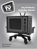 Basic Fun Tiny TV Classics Instruction Manual предпросмотр