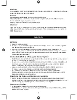 Preview for 3 page of Basic XL BXL-DR10 User Manual