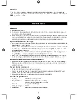 Preview for 6 page of Basic XL BXL-DR10 User Manual