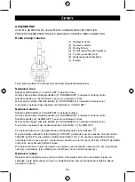 Предварительный просмотр 25 страницы Basic XL BXL-FA11 Manual