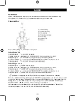 Предварительный просмотр 33 страницы Basic XL BXL-FA11 Manual