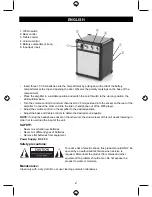 Preview for 2 page of Basic XL BXL-GA10BL User Manual