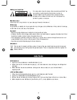 Preview for 3 page of Basic XL BXL-LC10 Manual