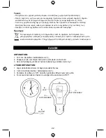 Предварительный просмотр 22 страницы Basic XL BXL-LC10 Manual