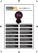 Preview for 1 page of Basic XL BXL-PLSMBALL10 Manual