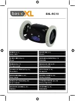 Предварительный просмотр 1 страницы Basic XL BXL-RC10 Manual