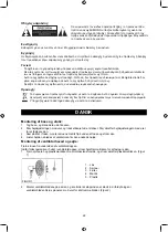 Предварительный просмотр 22 страницы Basic XL BXL-SFN16 Manual