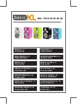 Basic XL BXL-TR10 Manual preview