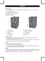 Preview for 2 page of Basic XL BXL-TR10 Manual