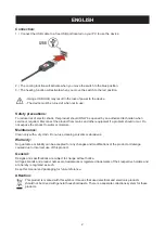 Предварительный просмотр 2 страницы Basic XL BXL-USBGAD6 Manual