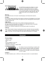 Preview for 3 page of BasicXL BXL-PINSPOT10 Manual