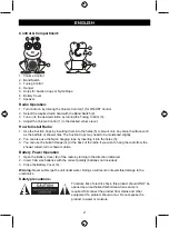 Preview for 2 page of BasicXL BXL-SR13 Manual