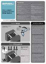 Preview for 1 page of Basil Universal Bridge System Manual