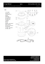 Предварительный просмотр 4 страницы Basilico H670 Instructions For Use Manual