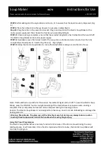 Предварительный просмотр 6 страницы Basilico H670 Instructions For Use Manual