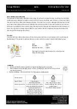 Предварительный просмотр 14 страницы Basilico H670 Instructions For Use Manual