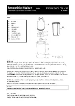 Preview for 3 page of Basilico K048 Instructions For Use