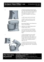 Предварительный просмотр 7 страницы Basilico K633 Instruction Manual