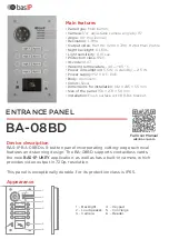 Preview for 2 page of basIP BA-08BD User Manual