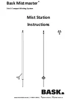 Bask Mistmaster 3-in-1 Compact Misting System Instructions Manual preview