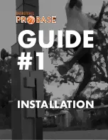 Preview for 1 page of BASKETBALL PROBASE PROBASE Installation Manual