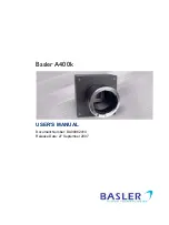 Basler A400K User Manual preview