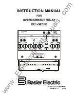 Basler BE1-50/51B-101 Instruction Manual preview