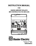 Предварительный просмотр 1 страницы Basler BE1-50/51B-214 Instruction Manual