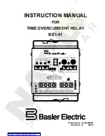 Basler BE1-51 Instruction Manual предпросмотр