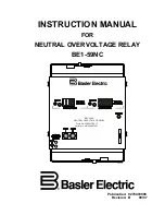 Basler BE1-59NC Instruction Manual preview